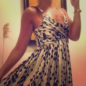 Zara Silk Print Dress - S